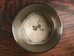 Activated yeast.
