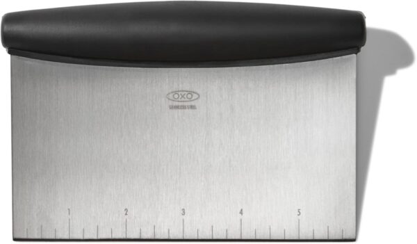 OXO Good Grips Stainless Steel Bench Scraper & Chopper.