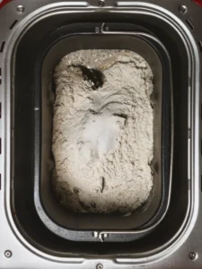 Easy bread maker bread loaf ingredients.