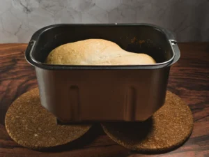 Easy bread maker bread loaf.